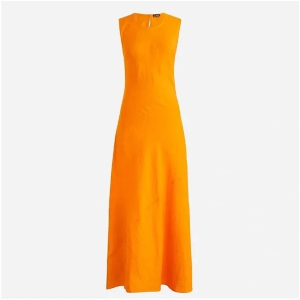 J. Crew sleeveless linen Carolyn dress
